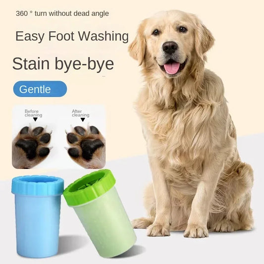 Portable Dog Paw Cleaner Cup Automatic Pet Foot Washer