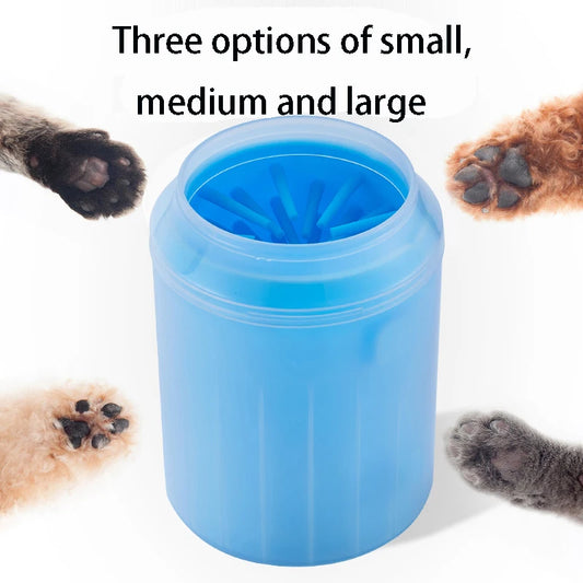 Dog Paw Cleaner Cup Soft Silicone Portable Foot Washer